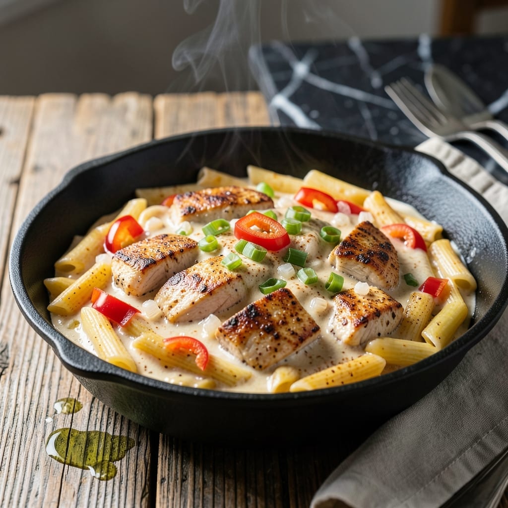 One Pot Creamy Cajun Pasta Recipe: Spicy Kick in 30 Minutes One Pot Creamy Cajun Pasta Recipe: Spicy Kick in 30 Minutes