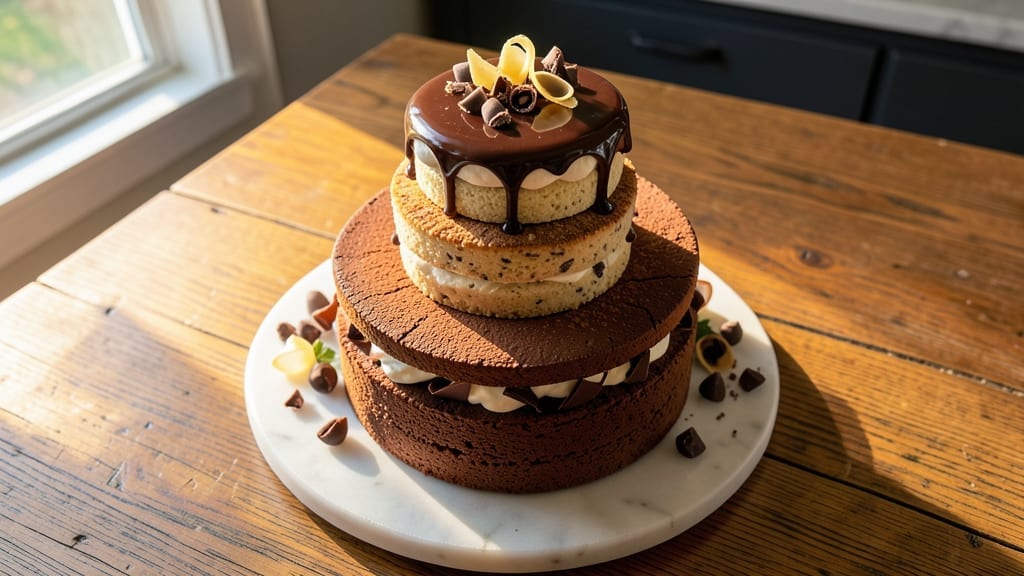 3 Tier Chocolate Cake Recipe: Decadent Layers and Smooth Ganache Magic