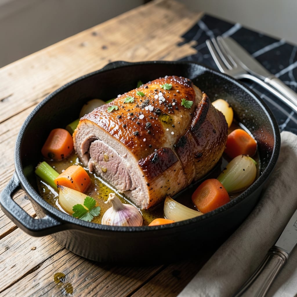 Veal Pot Roast Recipe: Dutch Oven Braised with Spring Herbs Veal Pot Roast Recipe: Dutch Oven Braised with Spring Herbs