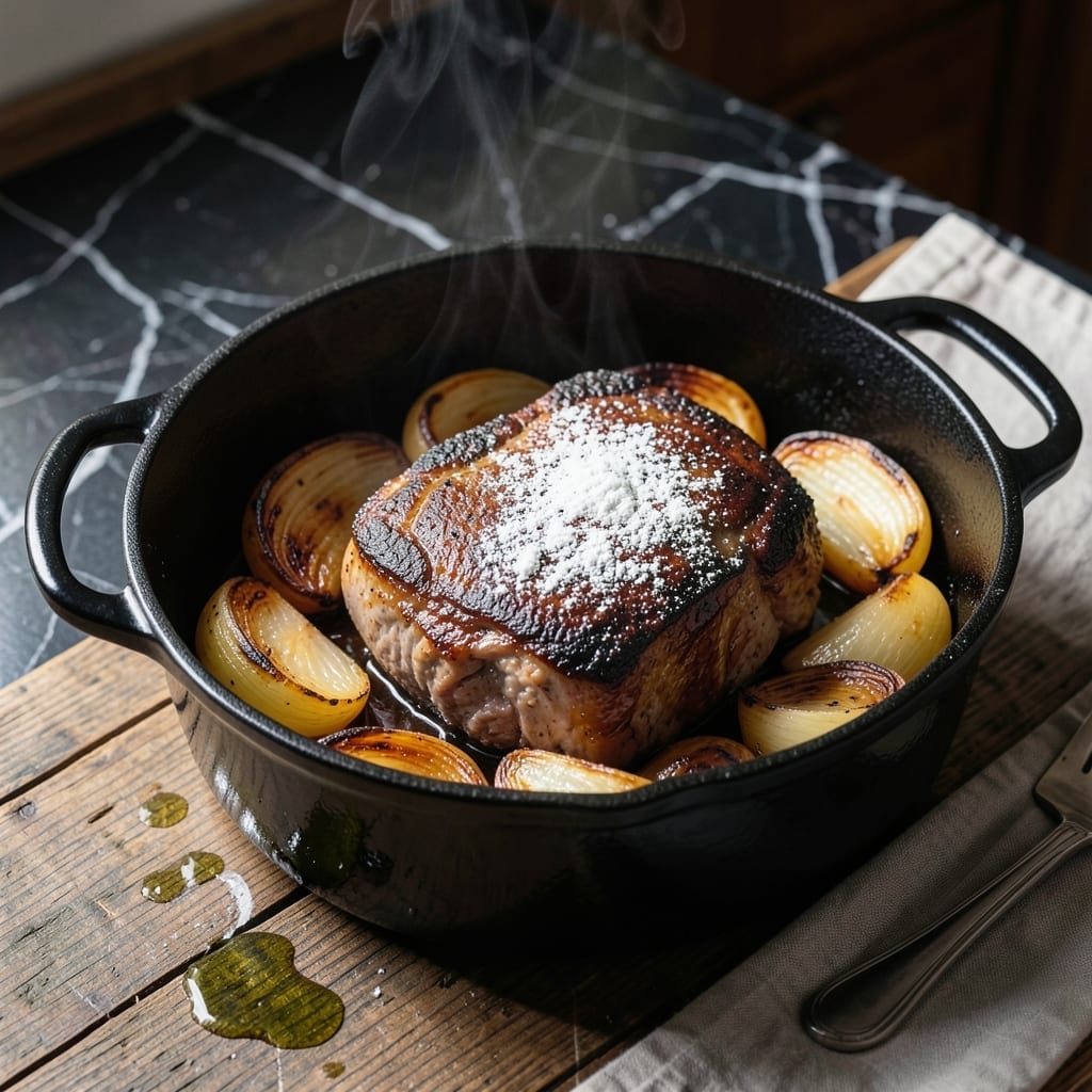 Lodge Dutch Oven Pot Roast Recipe: Slow-Braised Beef With Root Vegetables Lodge Dutch Oven Pot Roast Recipe: Slow-Braised Beef With Root Vegetables