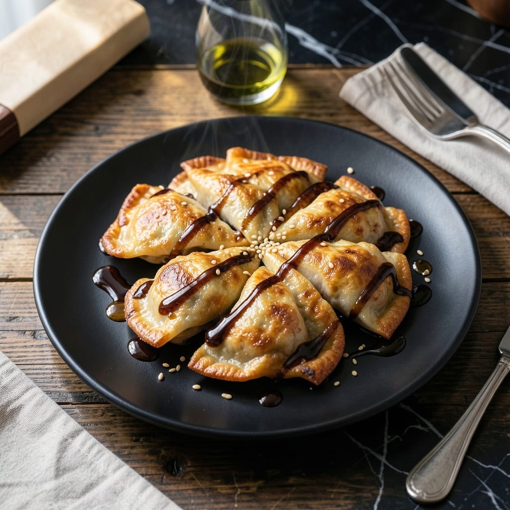 Frozen Pot Sticker Recipe: Pan-Seared Crispy Bottoms