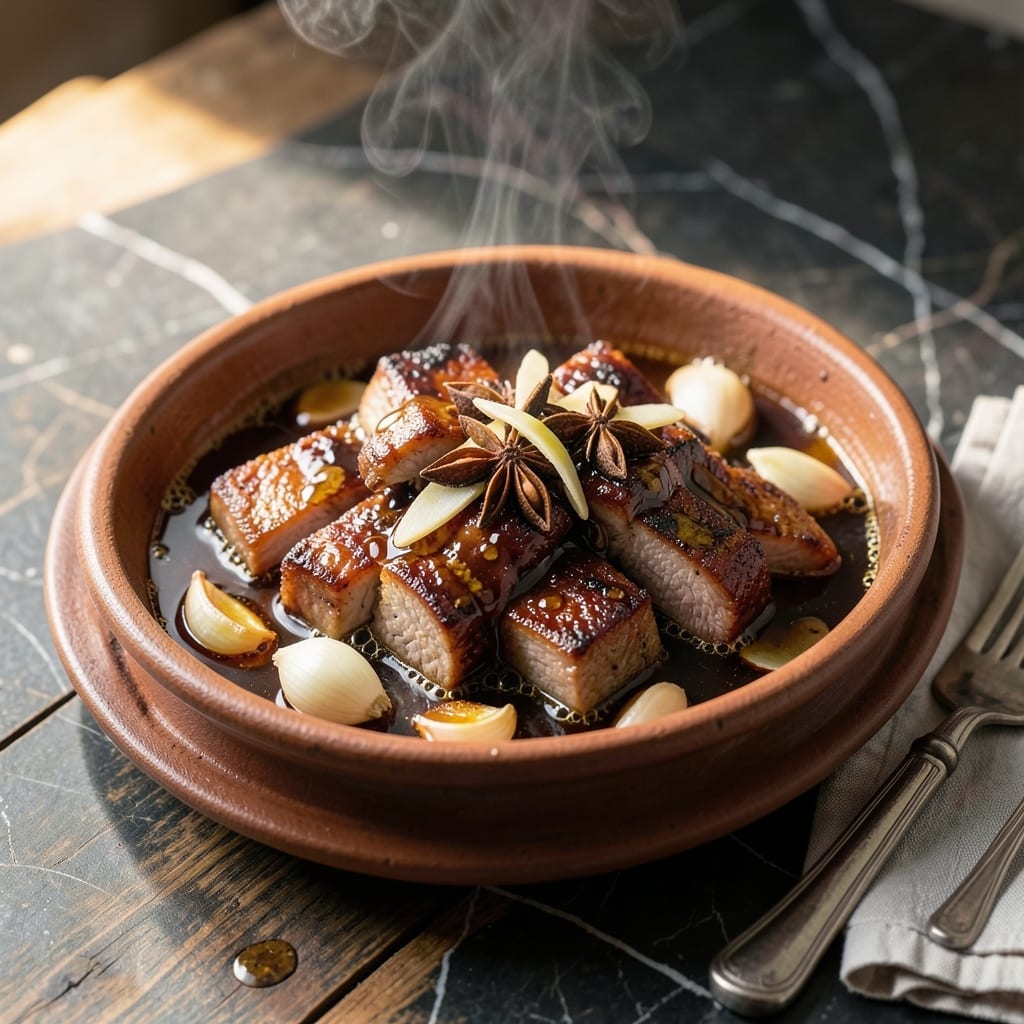 Clay Pot Pork Loin Recipe: Chinese-Style Braised Aromatics