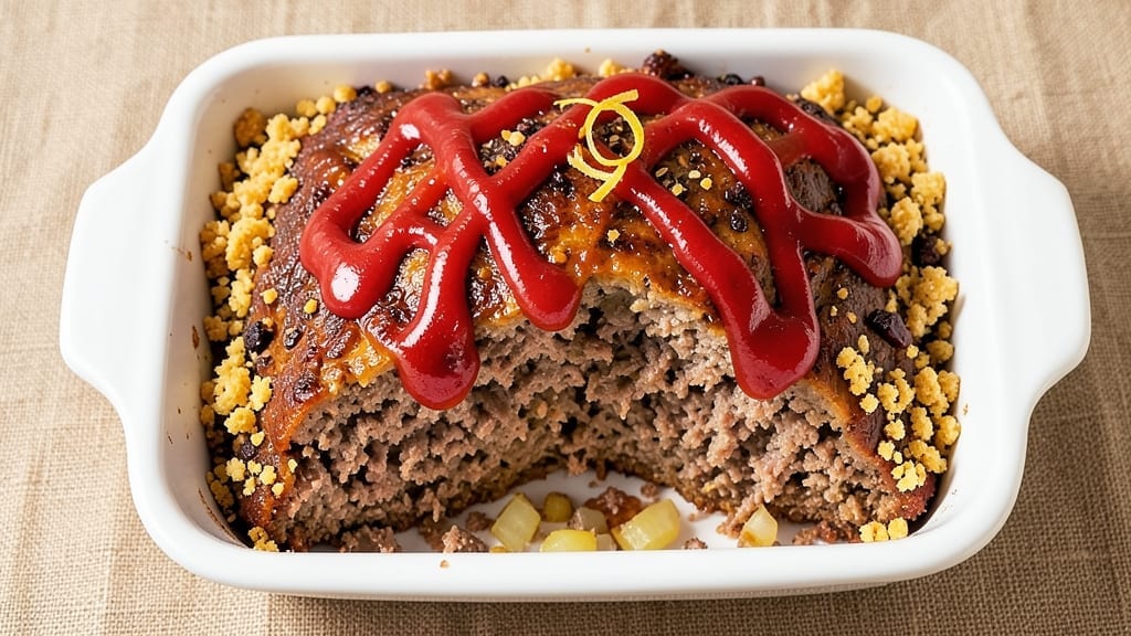1 Pound Meatloaf Recipe With Brown Sugar: Glazed Caramel Crust and Juicy Heart
