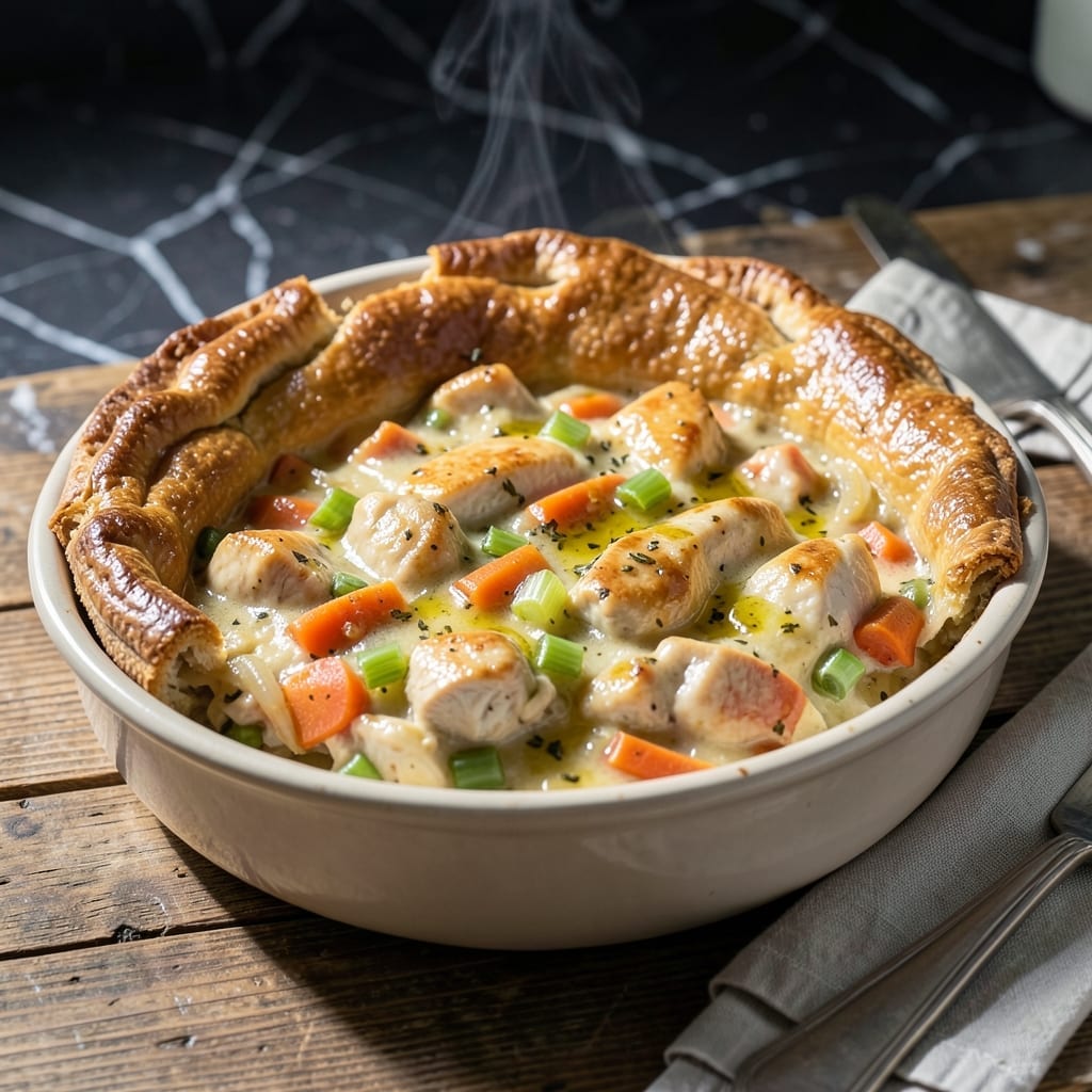 13x9 Chicken Pot Pie Recipe: Sheet Pan Comfort With Flaky Crust 13x9 Chicken Pot Pie Recipe: Sheet Pan Comfort With Flaky Crust