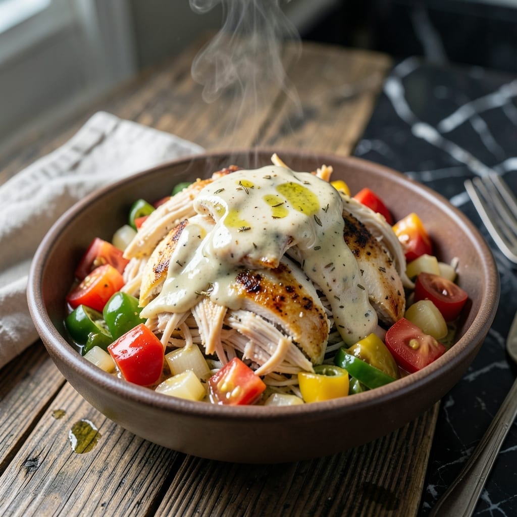 Chicken Ranch Taco Crock Pot Recipe: Zesty Hands-Off Fiestavores