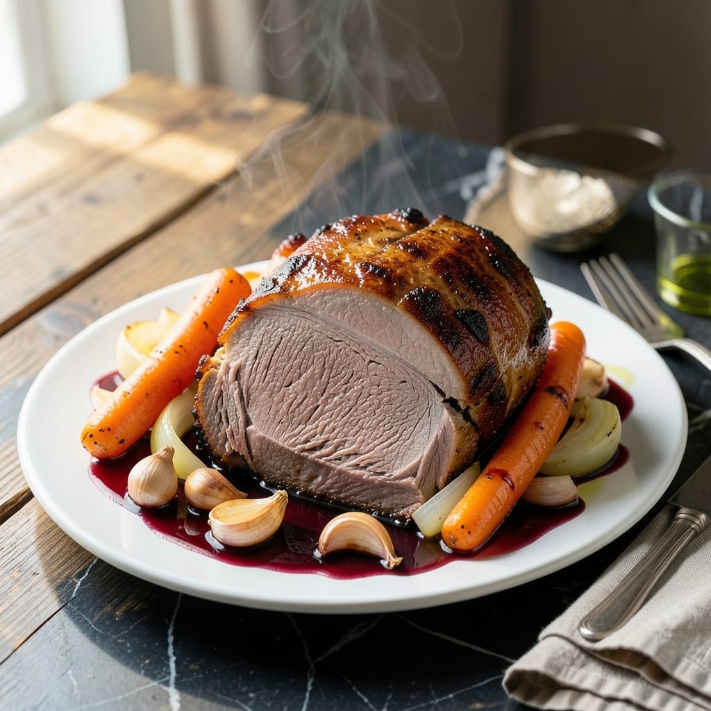 Pot Roast Recipe No Potatoes: Dutch Oven Braised With Caramelized Carrots
