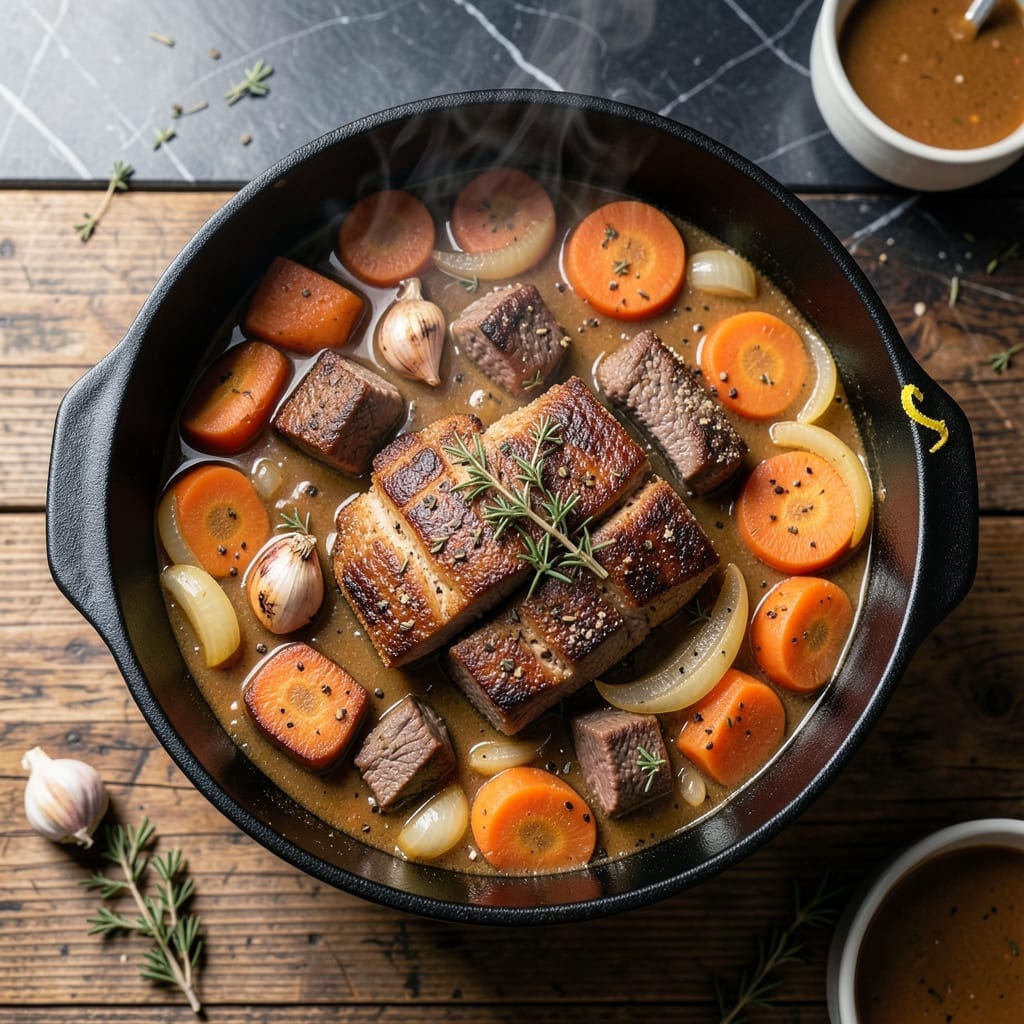 Pot Beef Stew Recipe: Hearty Slow-Cooked Comfort with Root Vegetables