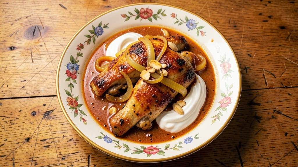 1970s Chicken Curry Recipe: Vintage Spice and Coconut Harmony