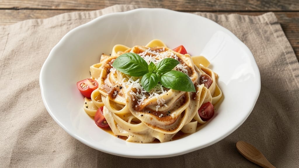 4-Ounce Cream Cheese Recipe: One-Pan Baked Pasta With Gooey, Melty Layers 4-Ounce Cream Cheese Recipe: One-Pan Baked Pasta With Gooey, Melty Layers