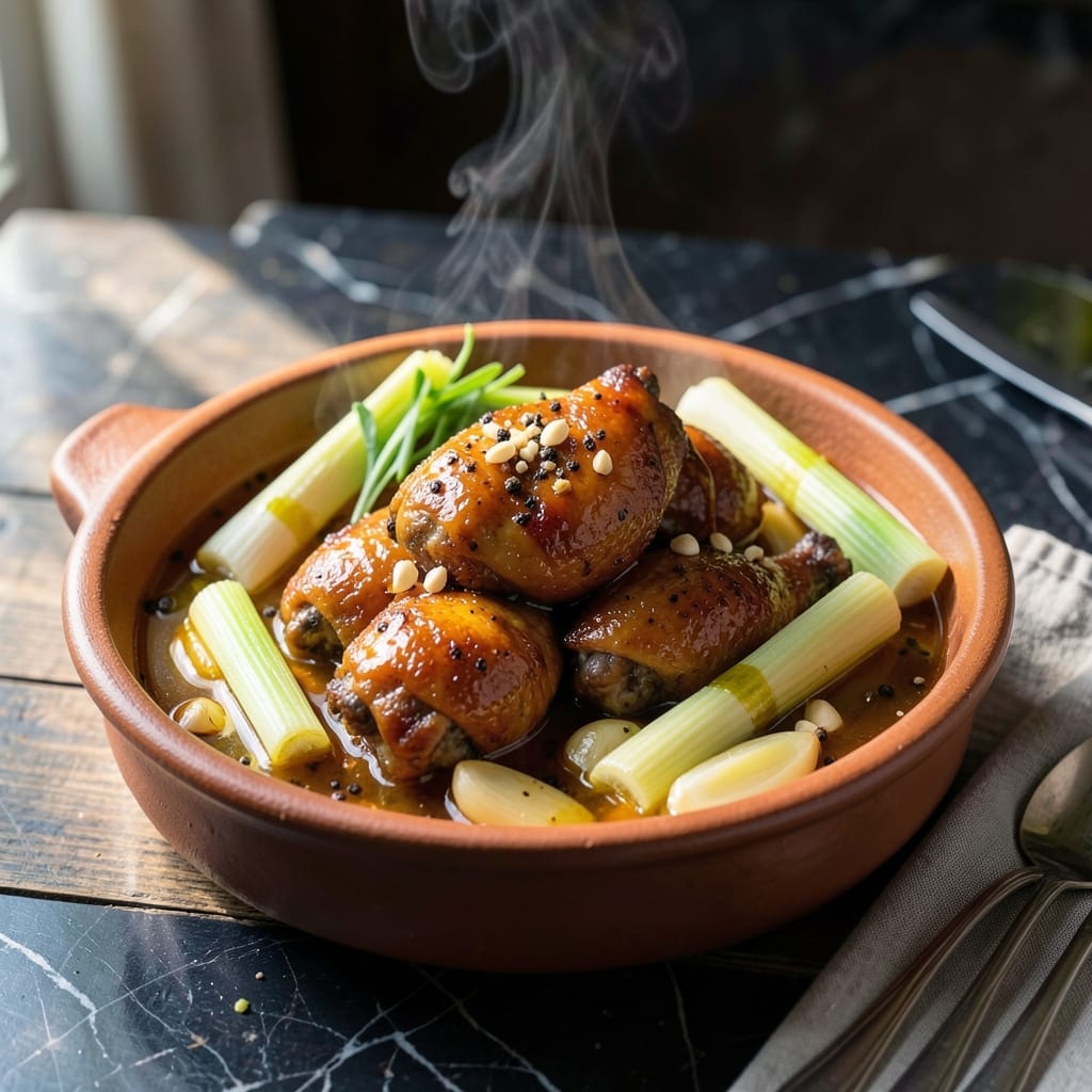 Vietnamese Clay Pot Chicken Recipe: Caramelized Lemongrass Aroma