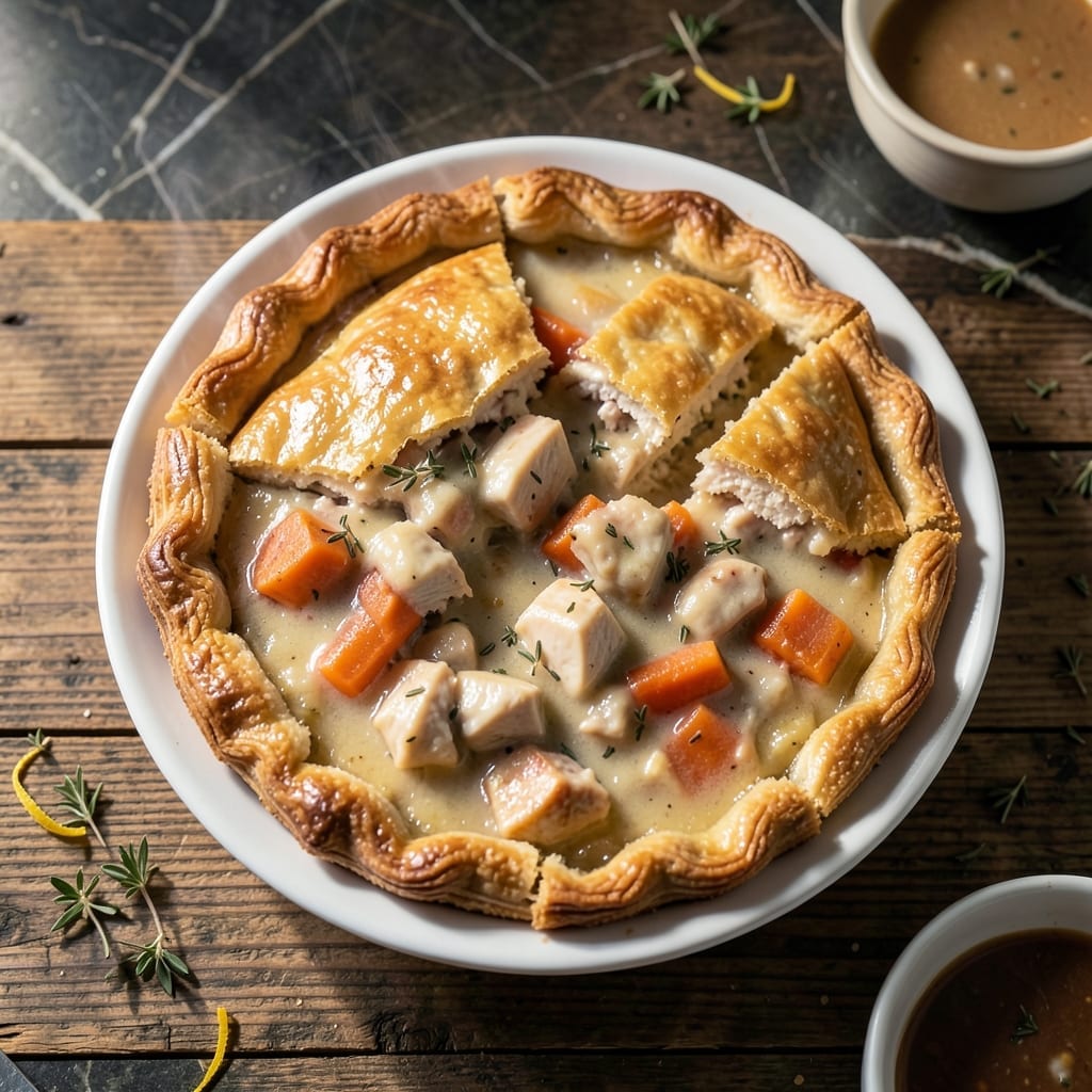 Paula Deen's Chicken Pot Pie Recipe: Flaky Crust and Creamy Filling