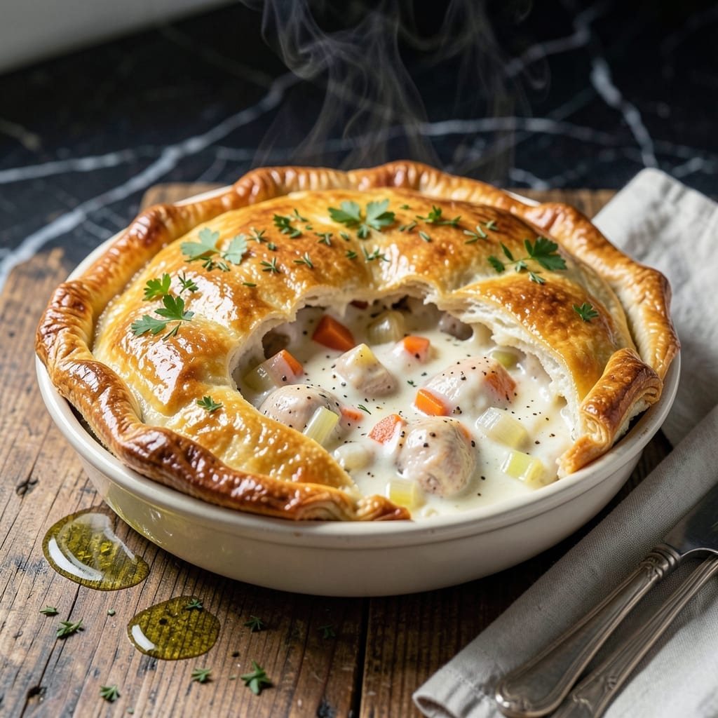 Chicken Pot Pie Recipe With Sour Cream: Rich and Flaky Comfort Dish Chicken Pot Pie Recipe With Sour Cream: Rich and Flaky Comfort Dish