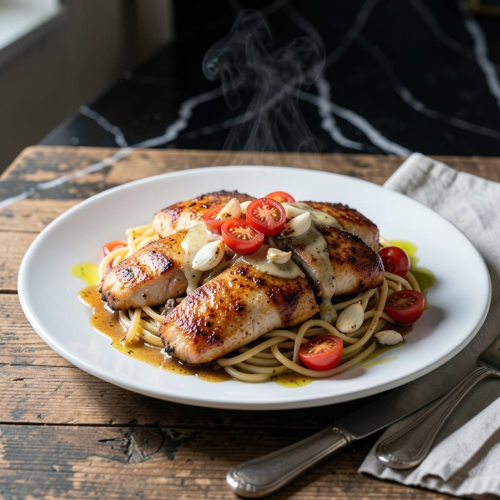 Chicken Scampi Crock Pot Recipe: Garlicky Butter Sauce with Minimal Effort