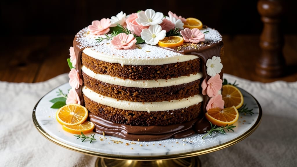 6 Christmas Cake Recipe: Festive Spice-Infused Moistness With Rum Soak
