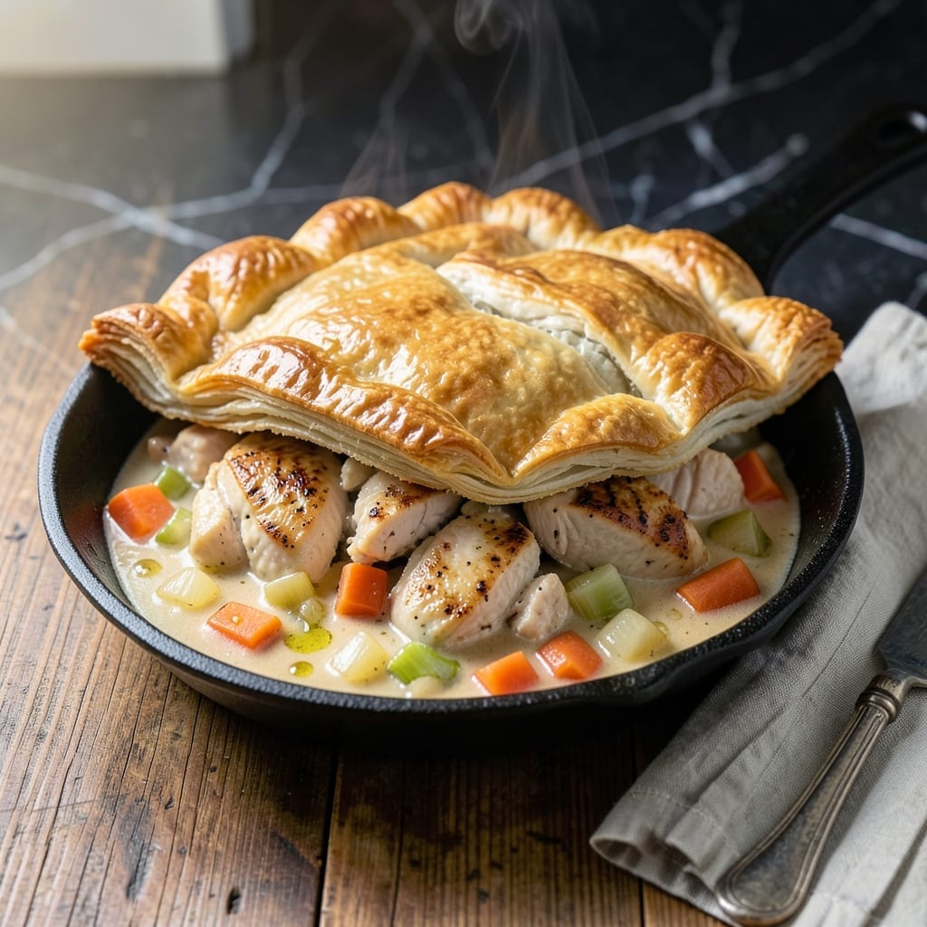 Stove Top Chicken Pot Pie Recipe: One-Pot Savory Comfort