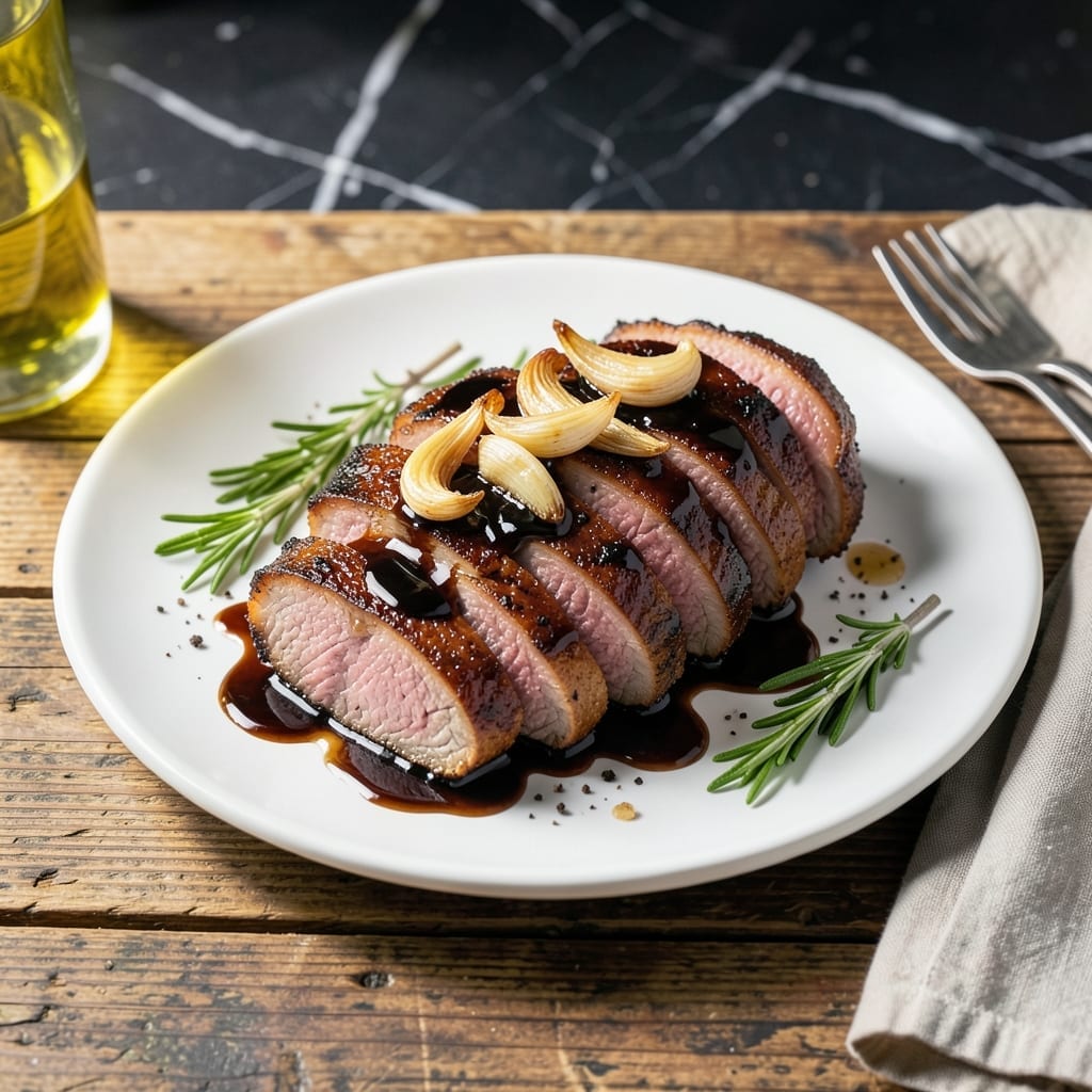 Balsamic Pork Loin Crock Pot Recipe: Sweet Glaze Infused Slow Cooked Succulence