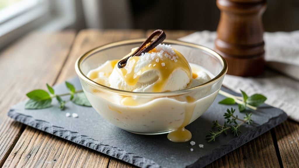 2 Quart Homemade Ice Cream Recipe: Ultra Creamy Vanilla Bean Swirls
