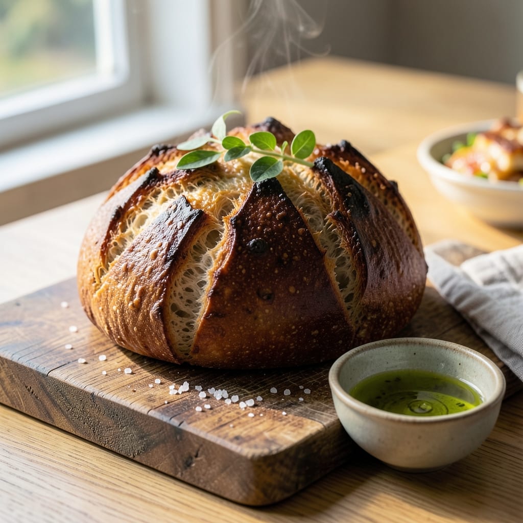2-Ingredient Bread Recipe Without Yeast: Fluffy Loaf With Just Eggs and Flour