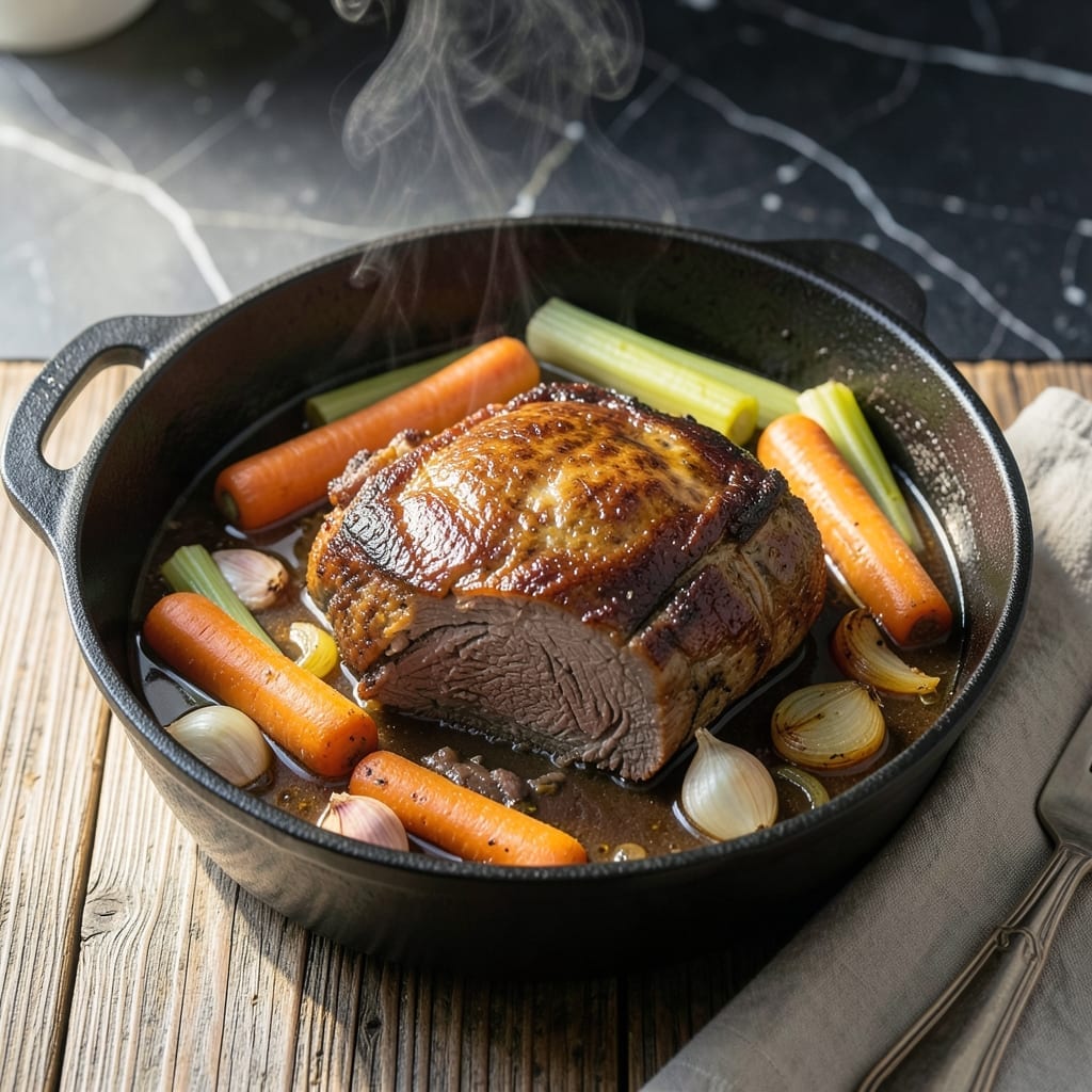 Low Carb Pot Roast Recipe: Pressure Cooker Tenderness with Savory Herbs