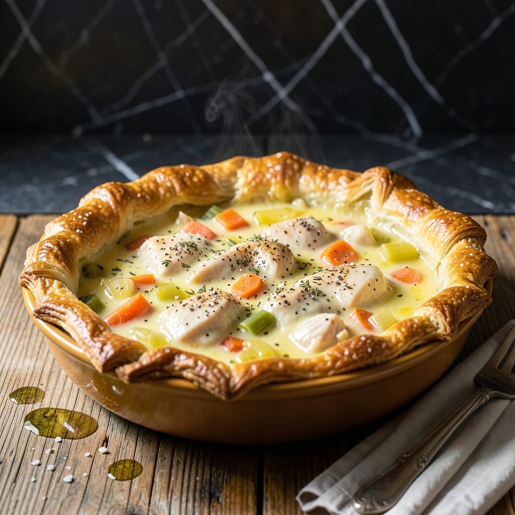 William Sonoma Pot Pie Recipe: Golden Lattice Over Gourmet Filling