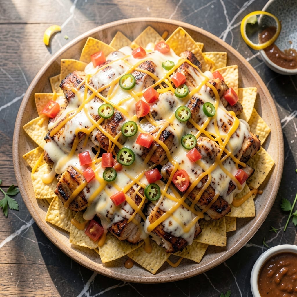 Instant Pot Chicken Nachos Recipe: Loaded With Cheese and Zesty Toppings