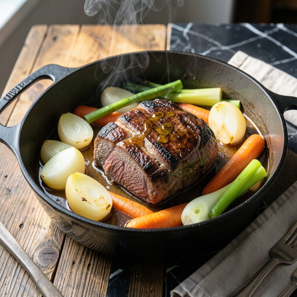 Pot Roast Recipe With Leeks: Melt-In-Your-Mouth Slow Cooked Comfort