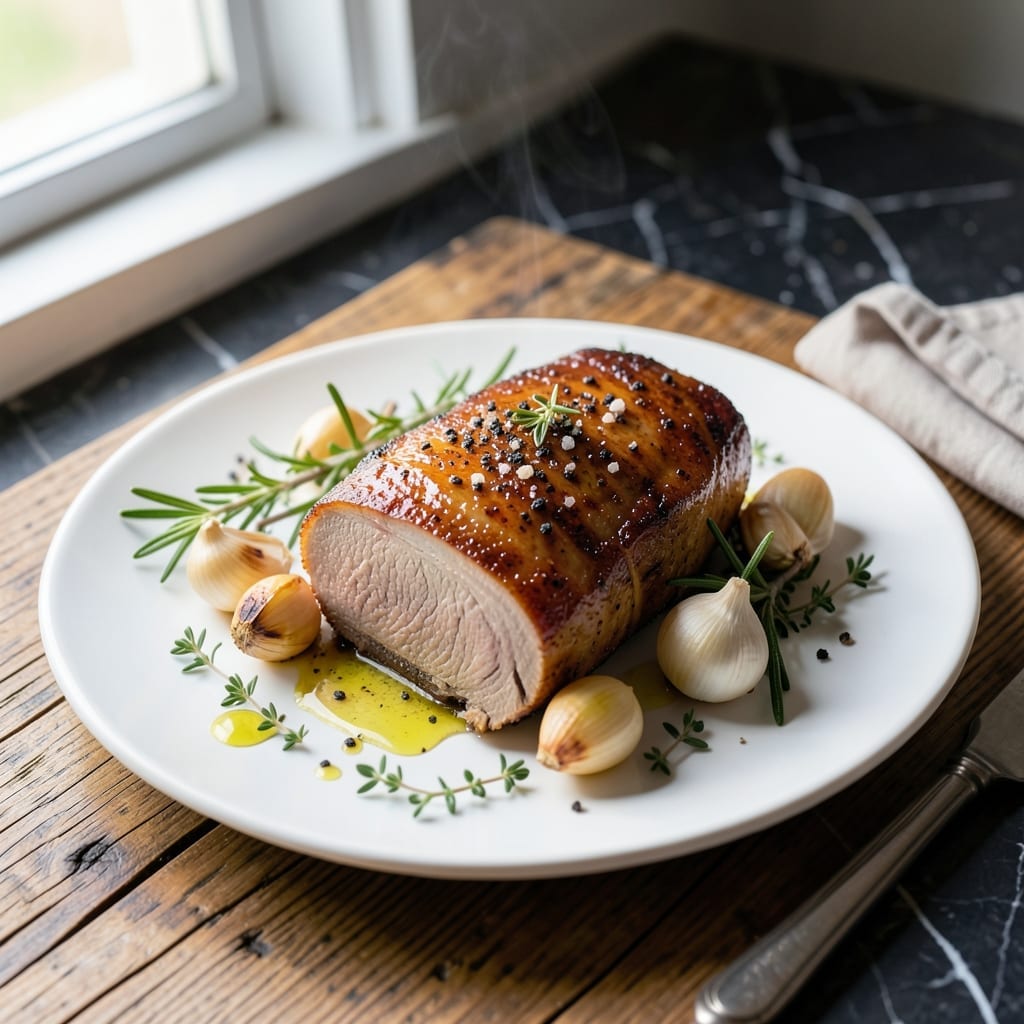 Insta Pot Pork Loin Recipe: Herb-Infused Tender Slices