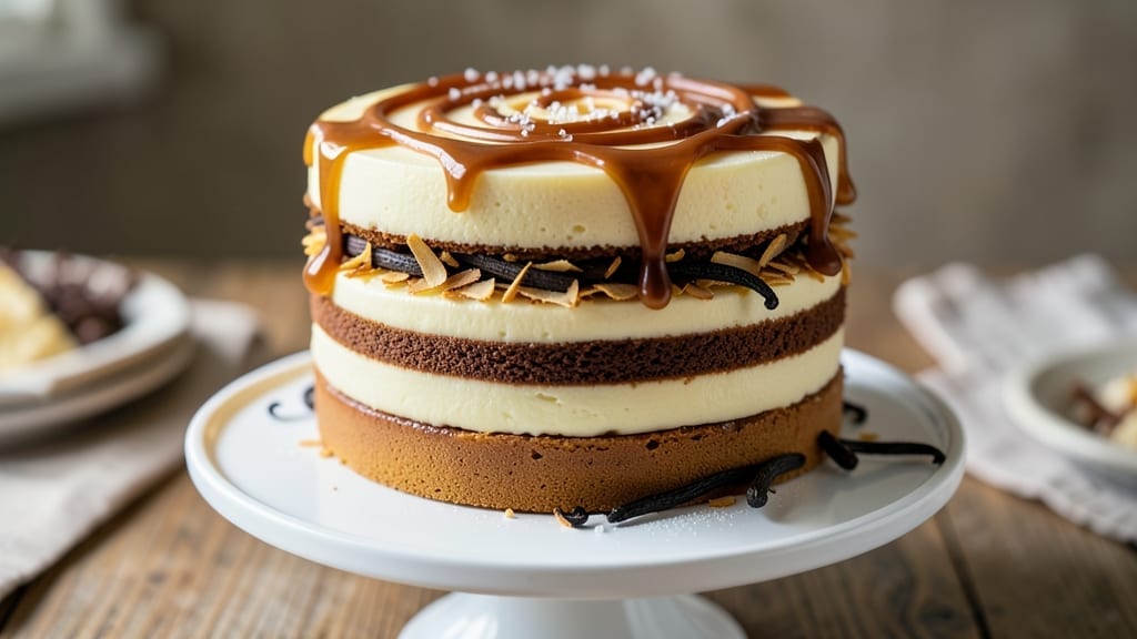 3 Layer Magic Custard Cake Recipe: Vanilla Bean Swirls and Velvety Layers