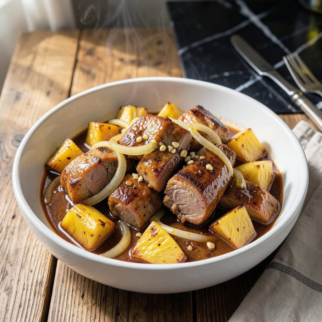 Pork and Pineapple Crock Pot Recipe: Sweet and Savory Slow-Cooked Harmony