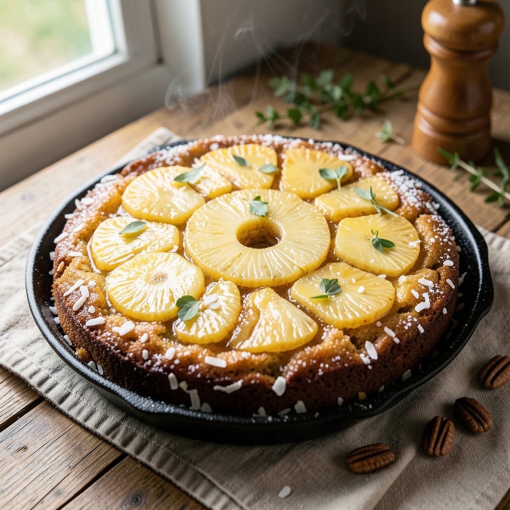 5 Star Pineapple Upside Down Cake Recipe: Caramelized Top and Buttery Layers