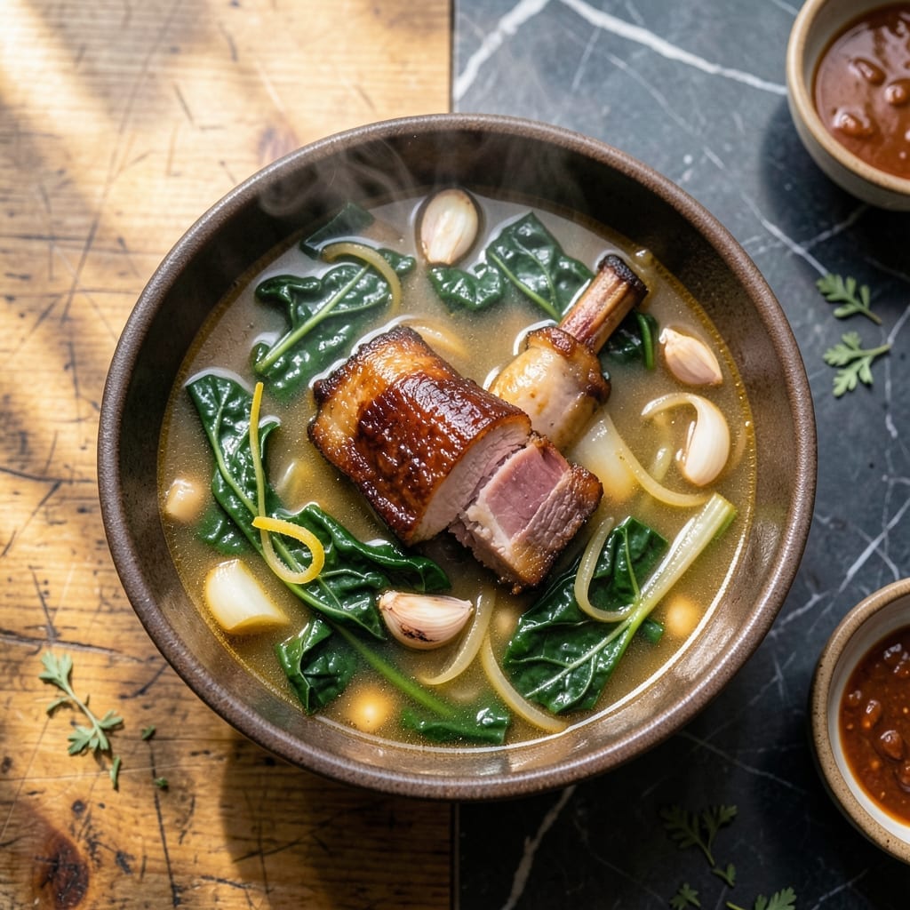 Pot Liquor Soup Recipe: Southern Greens and Ham Tradition