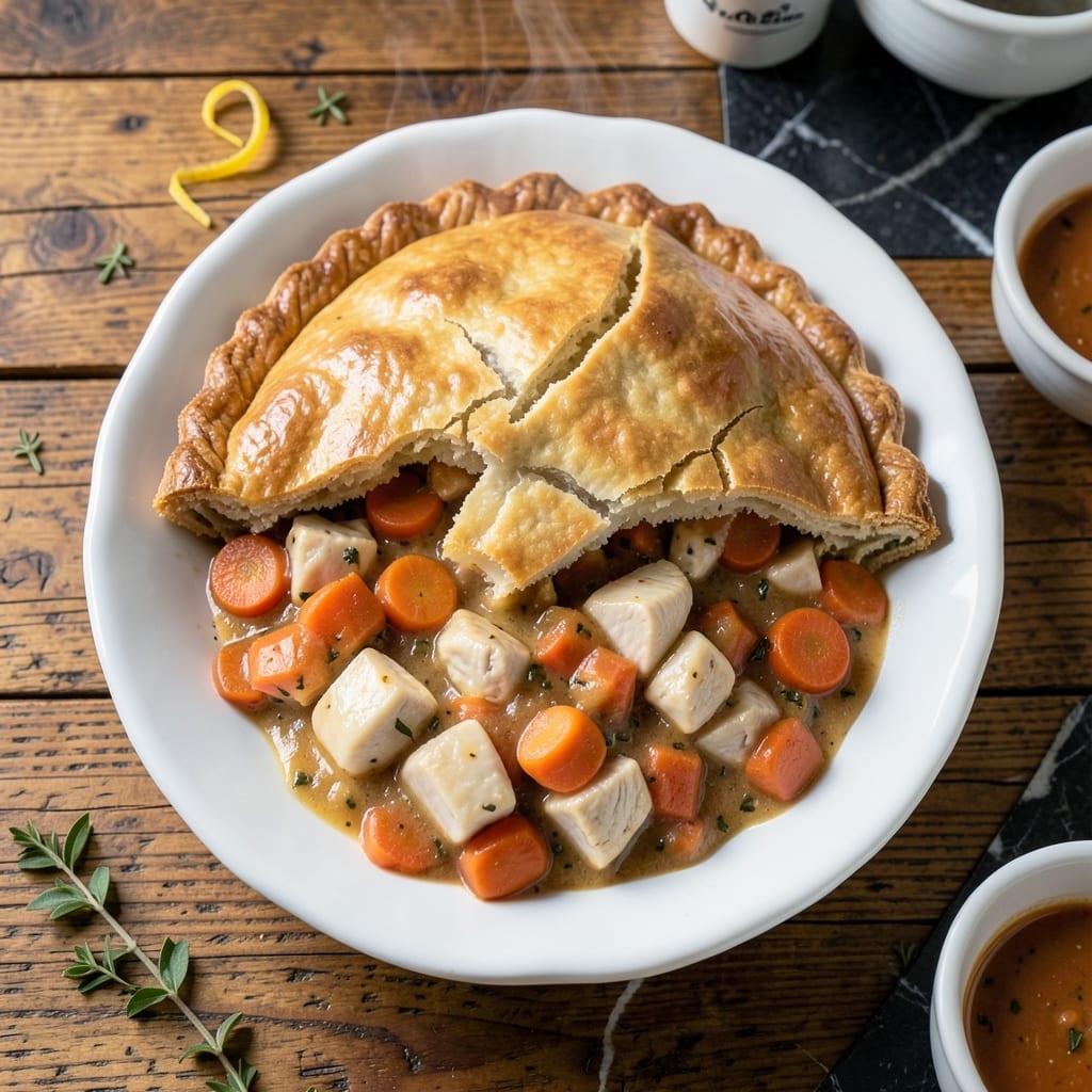 Double Crust Pot Pie Recipe: Buttery Layers Over Hearty Fillings