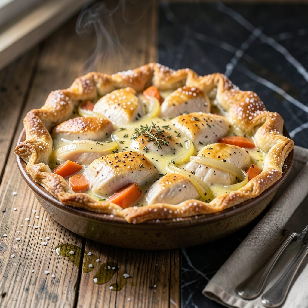 Chef John Chicken Pot Pie Recipe: Homestyle Filling with Buttery Layers
