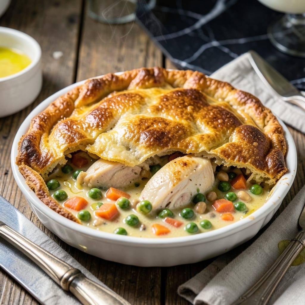 Chicken Pot Pie Recipe With Biscuit Mix: Easy Shortcut to Classic Comfort Chicken Pot Pie Recipe With Biscuit Mix: Easy Shortcut to Classic Comfort