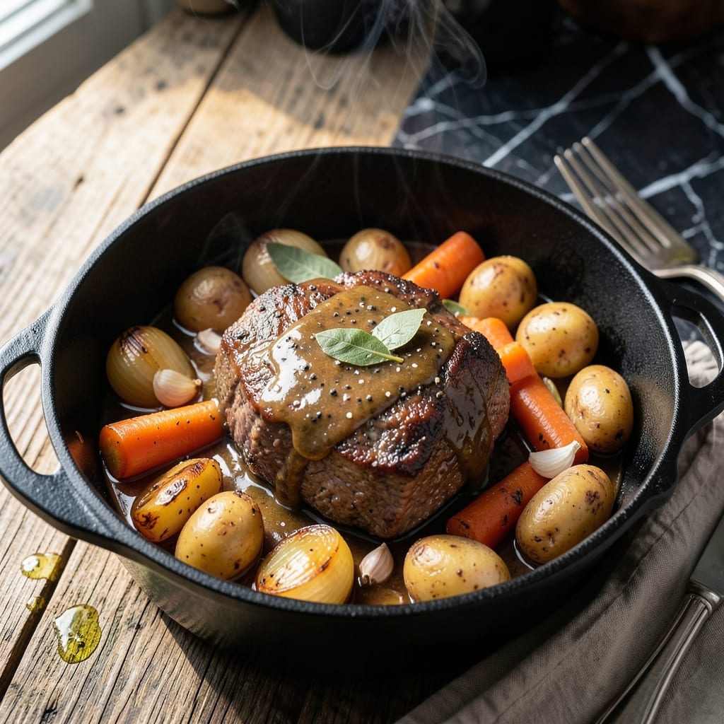 Easiest Pot Roast Recipe Ever: Set It and Forget It Sunday Dinner