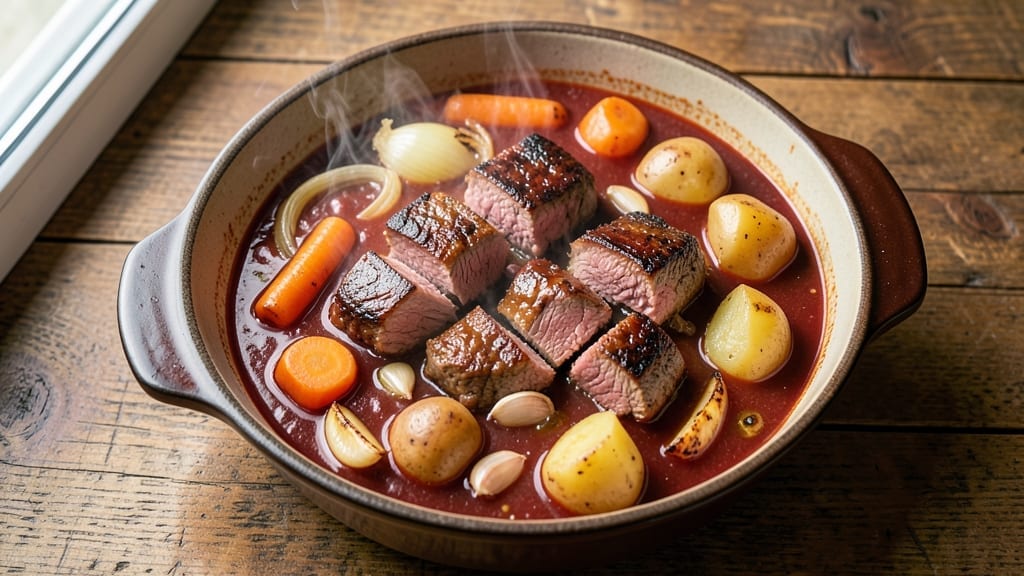 2 Lb Beef Stew Recipe: Slow-Braised Richness With Caramelized Roots