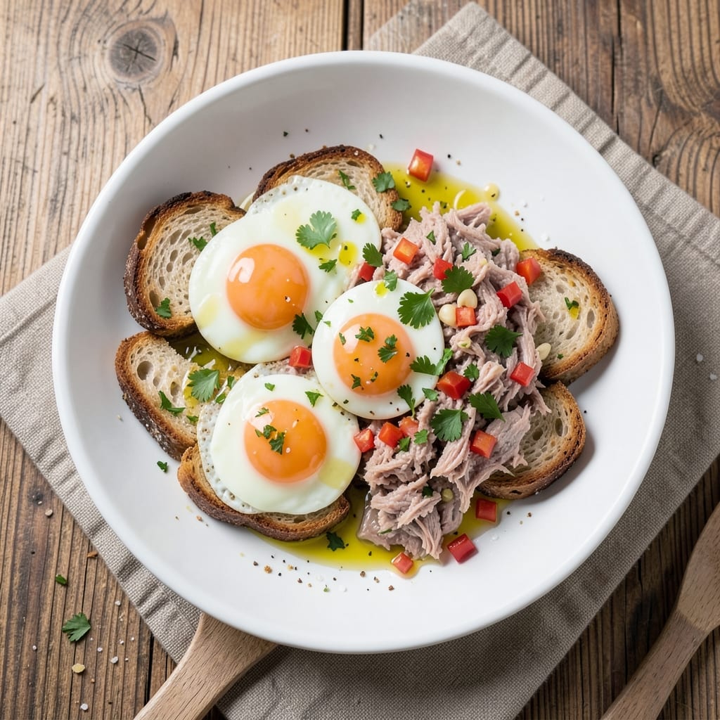 3 Eggs and Tuna Recipe: Savory Protein-Packed Breakfast in 15 Minutes