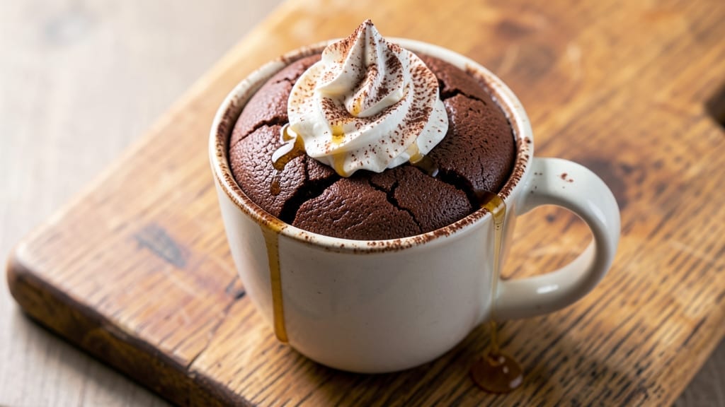 3-Ingredient Microwave Mug Cake Recipe: Single-Serve Decadence in 90 Seconds