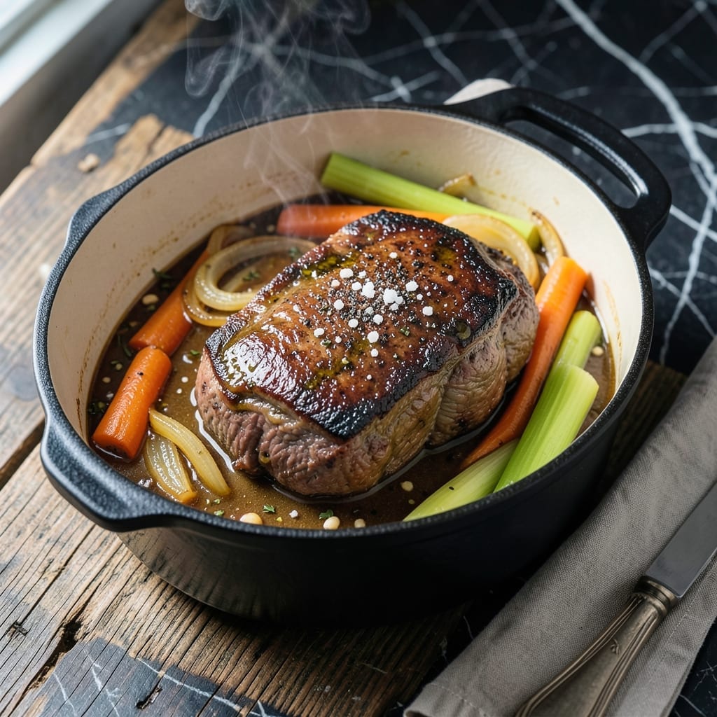 Beef Eye Round Pot Roast Recipe: Lean Cut Slow-Cooked to Fork-Tender Beef Eye Round Pot Roast Recipe: Lean Cut Slow-Cooked to Fork-Tender