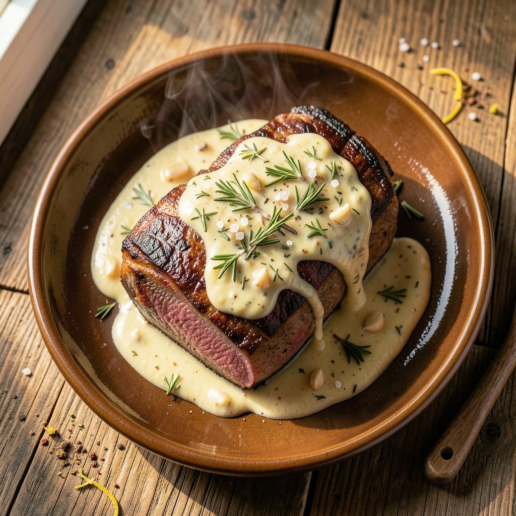 8-Lb Beef Tenderloin Recipe: Medium-Rare Mastery With Herb Butter Seal