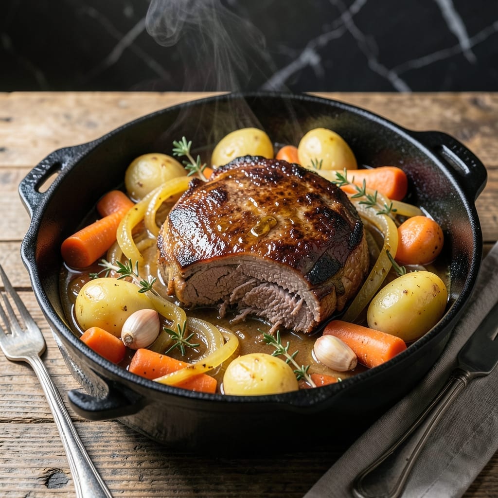 Healthy Pot Roast Recipe Dutch Oven: Herb-Infused Slow-Cooked Comfort