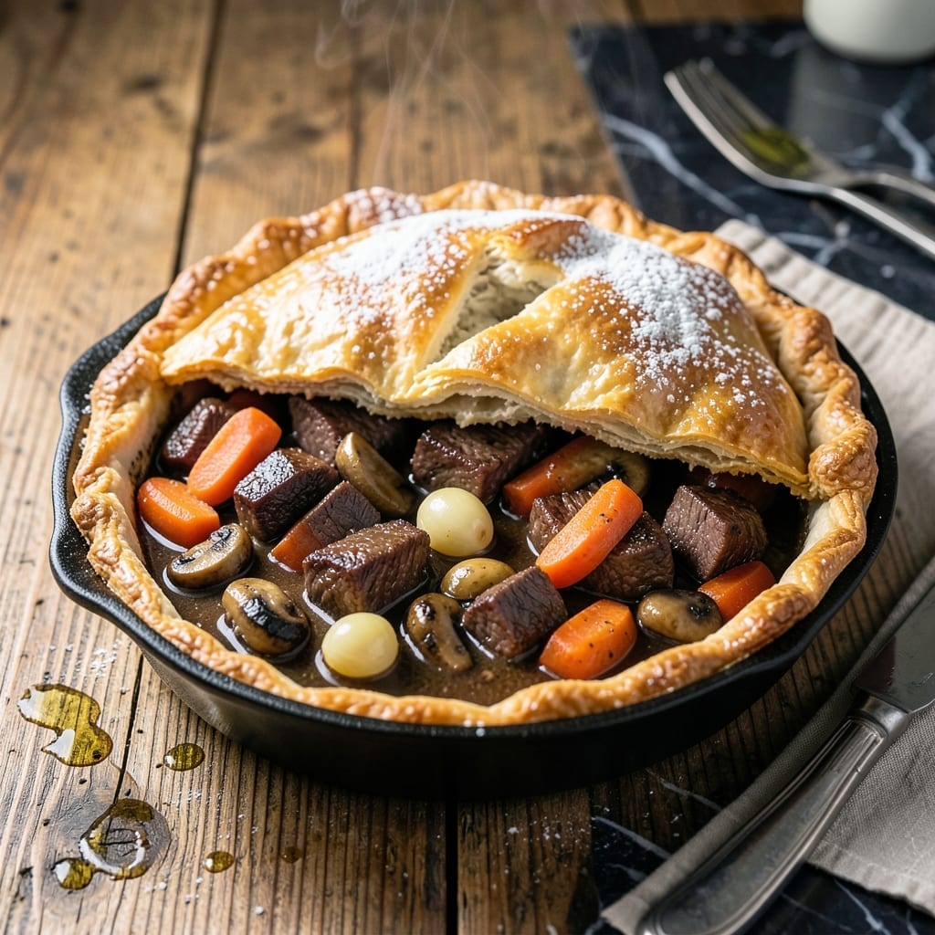 Irish Pot Pie Recipe: Flaky Crust Over Hearty Guinness Filling Irish Pot Pie Recipe: Flaky Crust Over Hearty Guinness Filling