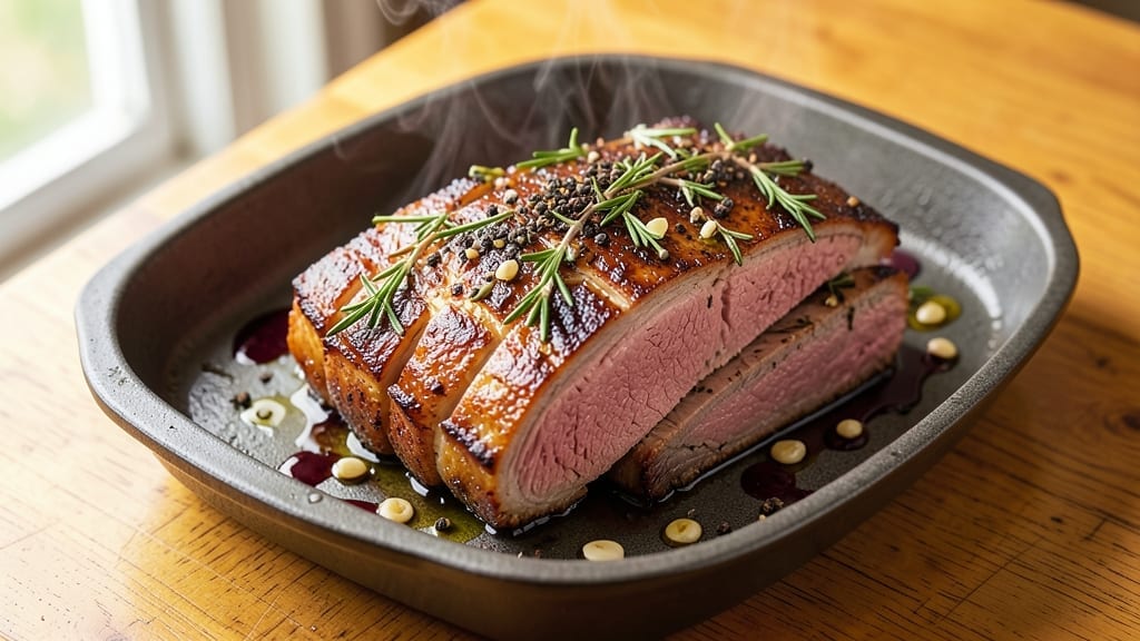 4 Rib Roast Recipe: Herb-Crusted Crown Roast With Juicy Pink Centers