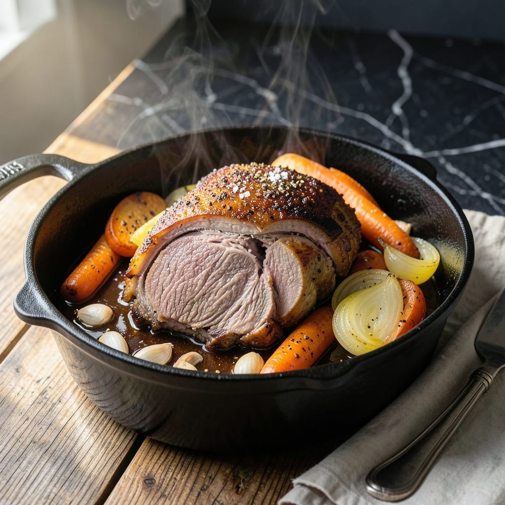 Cross Rib Pot Roast Recipe Oven: Slow-Roasted Beef with Herbed Gravy