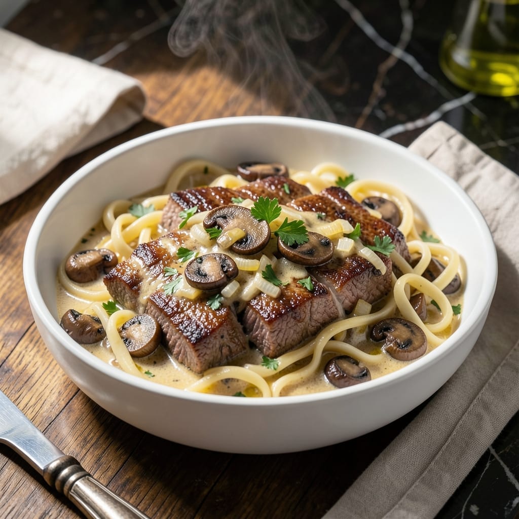 Crock Pot Stroganoff Recipe: Hands-Off Creamy Beef and Mushrooms