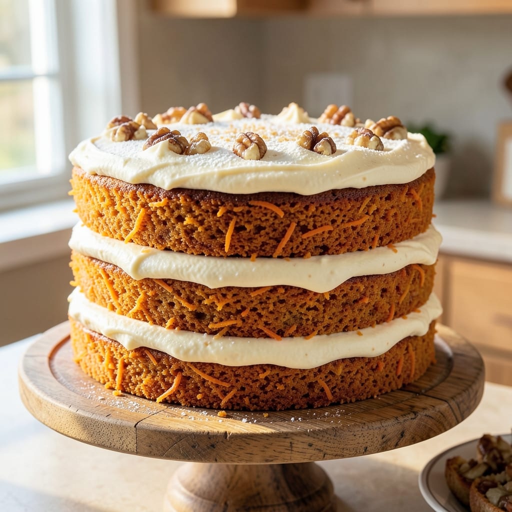 6-Inch Layer Carrot Cake Recipe: Mini Bundt Magic With Cream Cheese Frosting