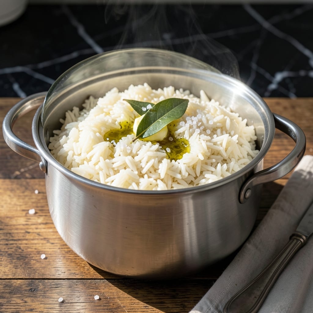 White Rice in a Pot Recipe: Fluffy Grains Without the Fuss White Rice in a Pot Recipe: Fluffy Grains Without the Fuss