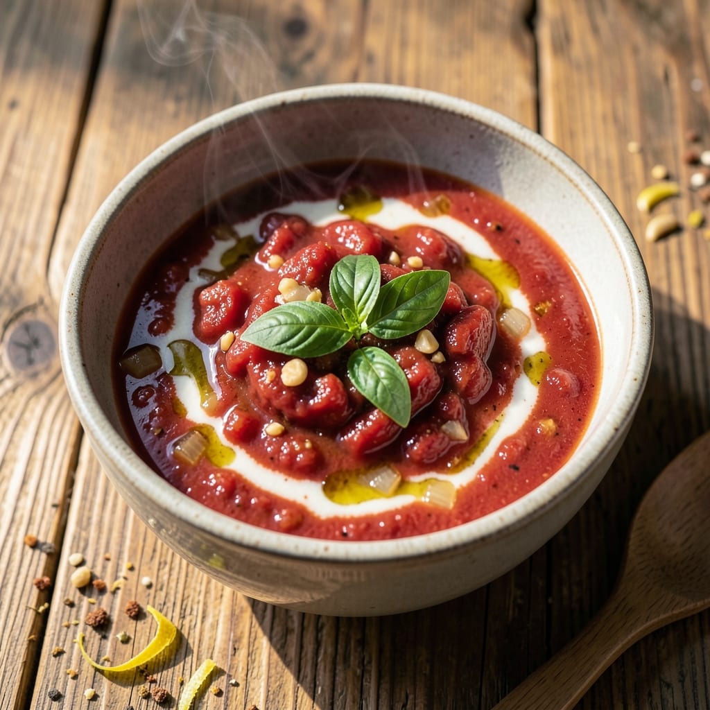 1 Serving Tomato Soup Recipe: Velvety Smoothness Without the Leftovers