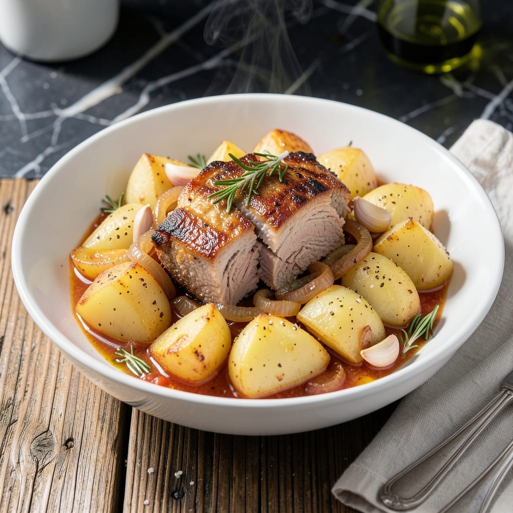 Pork and Potato Crock Pot Recipe: Hands-Off Hearty Home Cooking