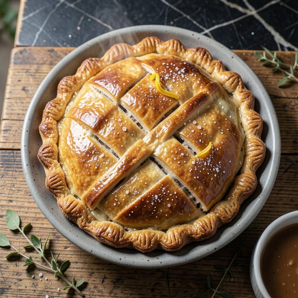 Chicken Pot Pie Crust Recipe: Buttery Layers for Savory Filling
